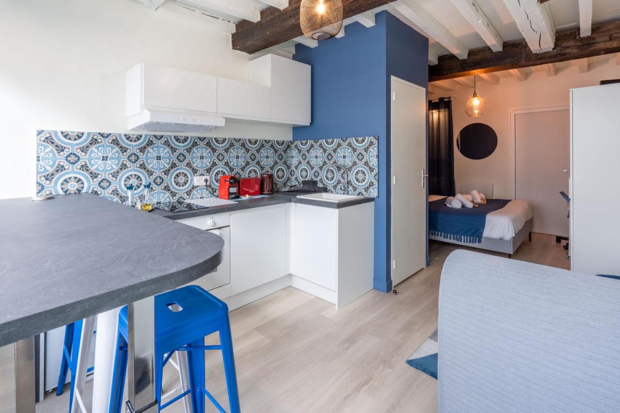 La Waide Beau Studio Centre Ville Wifi Netflix Tout Equipe อาเมียงส์ ภายนอก รูปภาพ